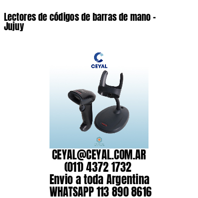 Lectores de códigos de barras de mano – Jujuy
