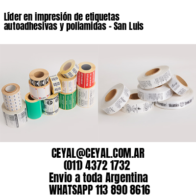 Líder en impresión de etiquetas autoadhesivas y poliamidas – San Luis