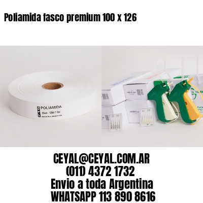 Poliamida fasco premium 100 x 126