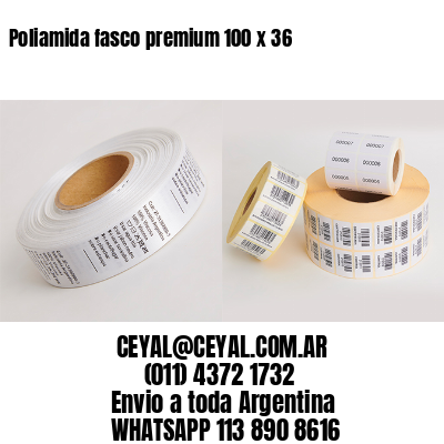 Poliamida fasco premium 100 x 36