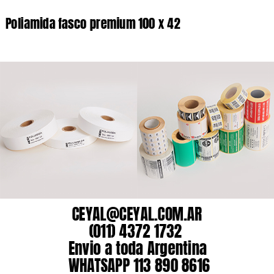Poliamida fasco premium 100 x 42