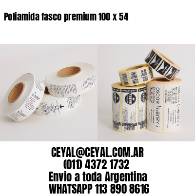 Poliamida fasco premium 100 x 54