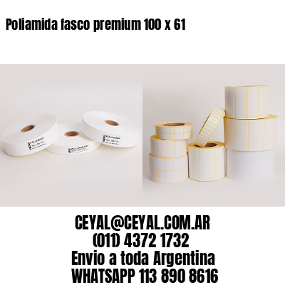Poliamida fasco premium 100 x 61
