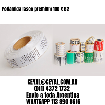 Poliamida fasco premium 100 x 62