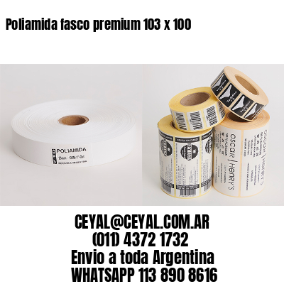 Poliamida fasco premium 103 x 100