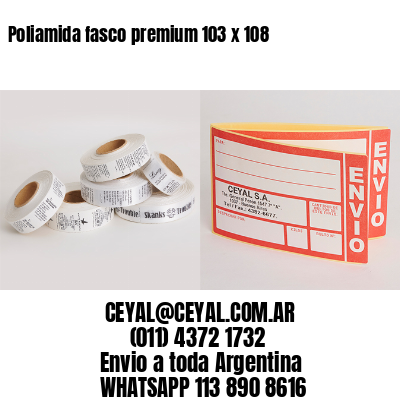 Poliamida fasco premium 103 x 108