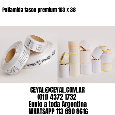 Poliamida fasco premium 103 x 38