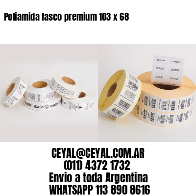 Poliamida fasco premium 103 x 68