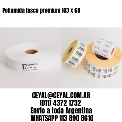 Poliamida fasco premium 103 x 69
