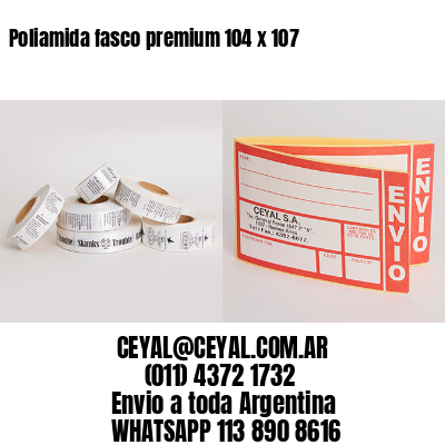 Poliamida fasco premium 104 x 107
