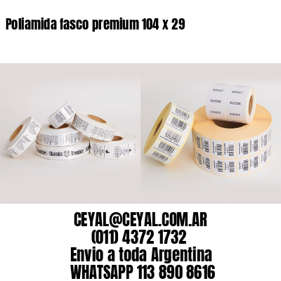 Poliamida fasco premium 104 x 29