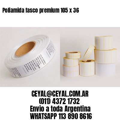 Poliamida fasco premium 105 x 36