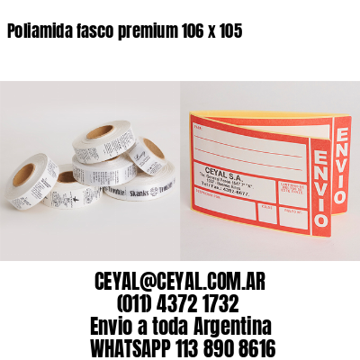 Poliamida fasco premium 106 x 105