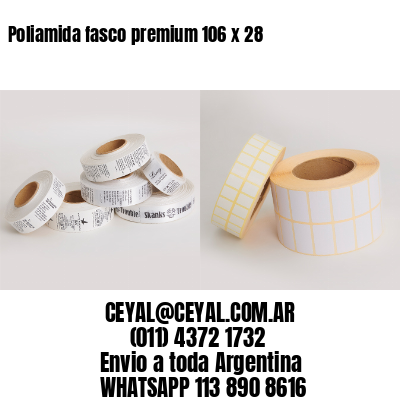 Poliamida fasco premium 106 x 28