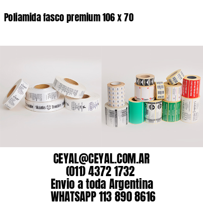 Poliamida fasco premium 106 x 70