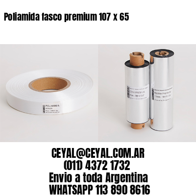 Poliamida fasco premium 107 x 65