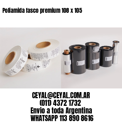 Poliamida fasco premium 108 x 105