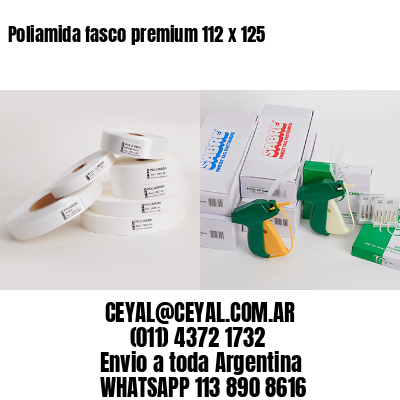 Poliamida fasco premium 112 x 125