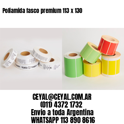 Poliamida fasco premium 113 x 130