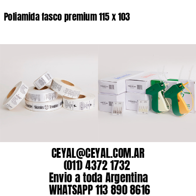 Poliamida fasco premium 115 x 103