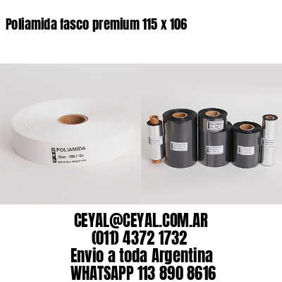 Poliamida fasco premium 115 x 106