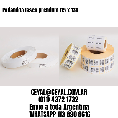 Poliamida fasco premium 115 x 136