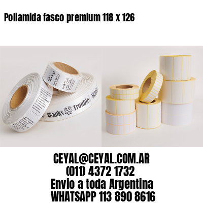 Poliamida fasco premium 118 x 126