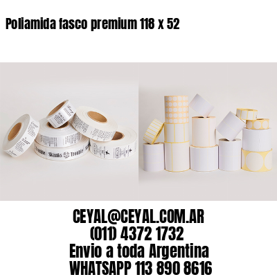 Poliamida fasco premium 118 x 52