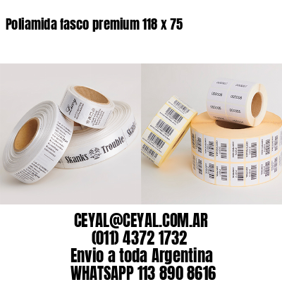 Poliamida fasco premium 118 x 75