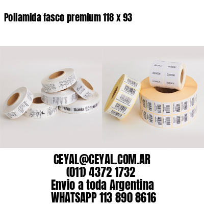 Poliamida fasco premium 118 x 93