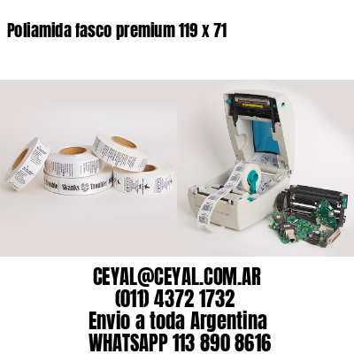 Poliamida fasco premium 119 x 71