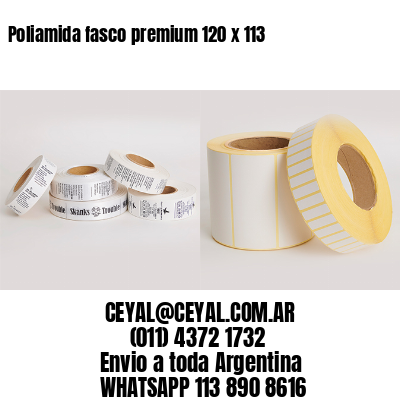 Poliamida fasco premium 120 x 113