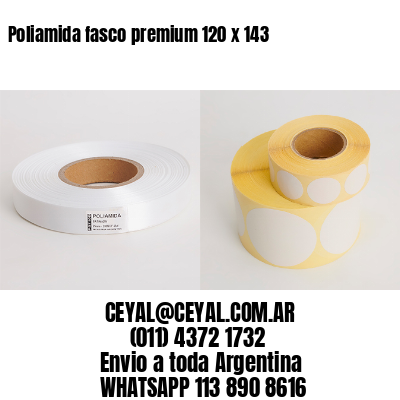 Poliamida fasco premium 120 x 143