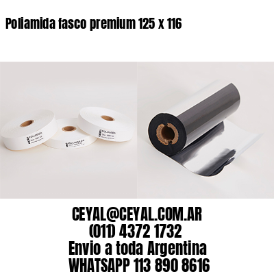Poliamida fasco premium 125 x 116