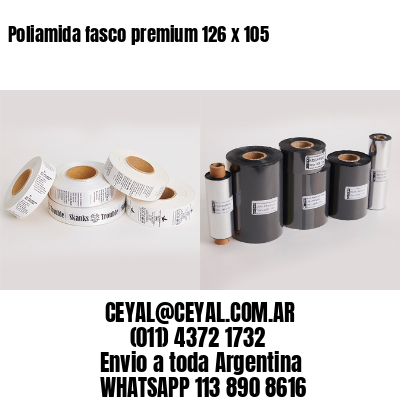 Poliamida fasco premium 126 x 105