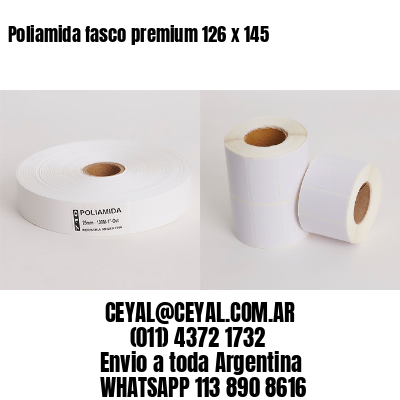 Poliamida fasco premium 126 x 145