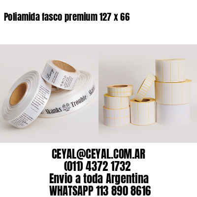 Poliamida fasco premium 127 x 66