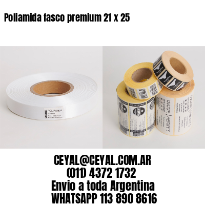 Poliamida fasco premium 21 x 25