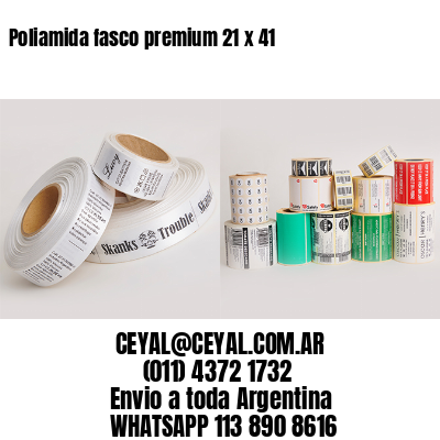 Poliamida fasco premium 21 x 41