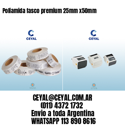 Poliamida fasco premium 25mm x50mm