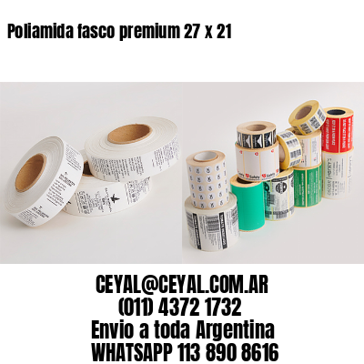 Poliamida fasco premium 27 x 21