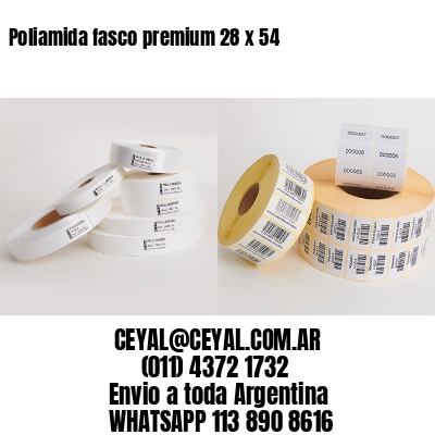 Poliamida fasco premium 28 x 54