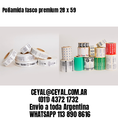 Poliamida fasco premium 28 x 59