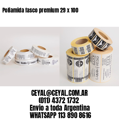 Poliamida fasco premium 29 x 100