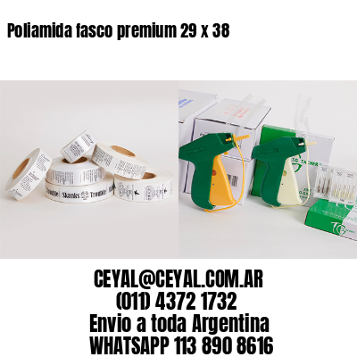 Poliamida fasco premium 29 x 38