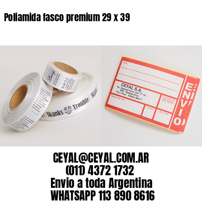 Poliamida fasco premium 29 x 39