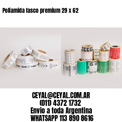 Poliamida fasco premium 29 x 62