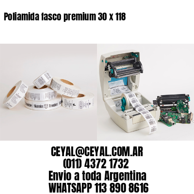 Poliamida fasco premium 30 x 118