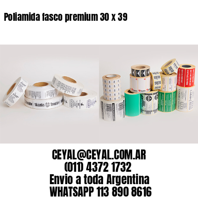 Poliamida fasco premium 30 x 39