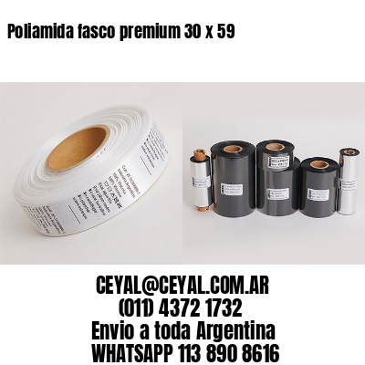 Poliamida fasco premium 30 x 59